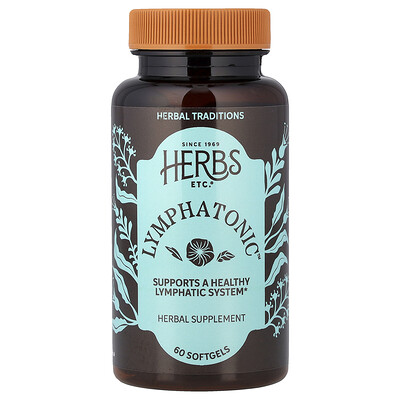 Herbs Etc., Lymphatonic™, 60 cápsulas blandas