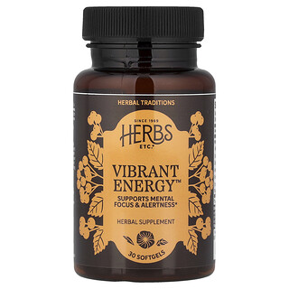 هربس إنك.‏, Vibrant Energy ™ ، 30 كبسولة هلامية