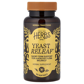 Herbs Etc., Yis ReLeaf®, 60 Gel Lembut