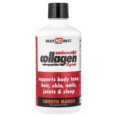 Health Direct, Colágeno AminoSculpt®, Mango suave, 887 ml (30 oz. líq.)