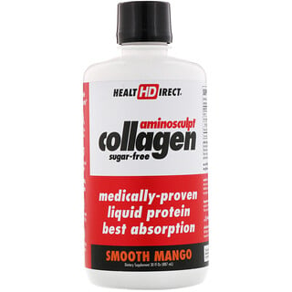 Health Direct, Amino Sculpt Collagen, Smooth Mango, 30 fl oz (887 ml)
