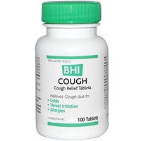 MediNatura, BHI, Throat, Homeopathic Medication, 100 Tablets - IHerb