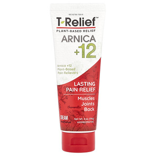MediNatura, T-Relief, Arnica +12, rostlinný reliéfní krém, 114 g
