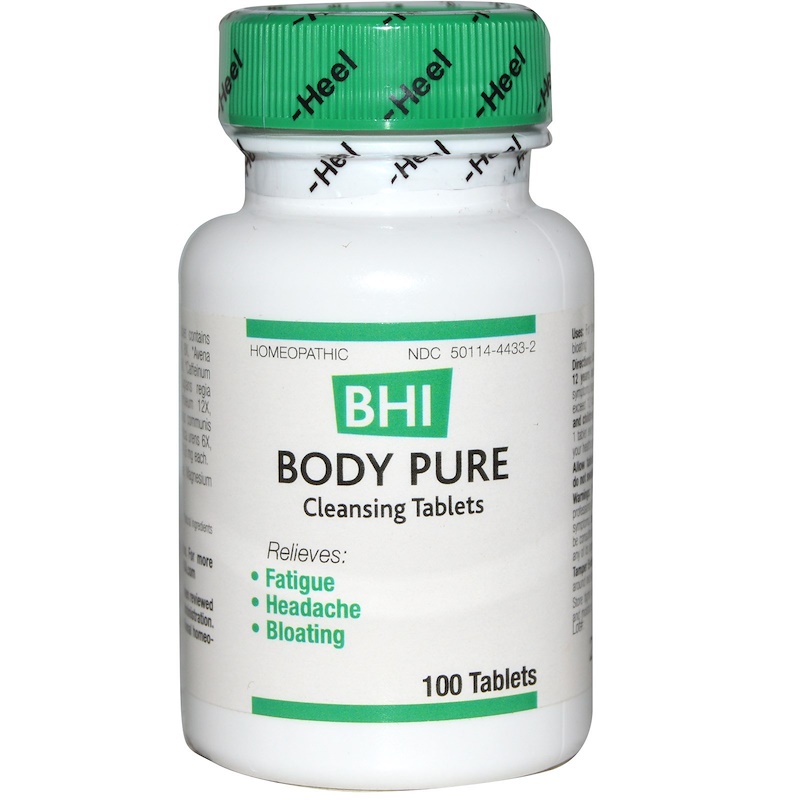 MediNatura, BHI, Body Pure, 100 Tablets - IHerb