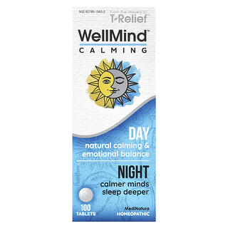 MediNatura, WellMind™ Uklidňující den/noc, 100 tablet