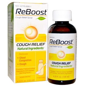 Отзывы о Мединатура, ReBoost, Cough Relief Syrup, 4.23 fl oz (125 ml)