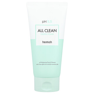 Heimish, All Clean Green Foam Facial Cleanser, 5.29 oz (150 g)