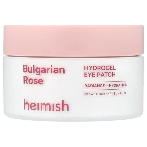 Heimish, Hydrogel Eye Patch, Bulgarian Rose Water, 60 Patches