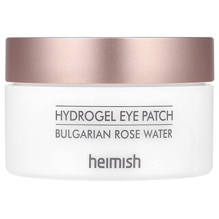 Heimish, Parche de hidrogel para el contorno de los ojos, Agua de rosas búlgaras, 60 parches