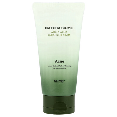 Heimish, Matcha Biome, Amino Acne Cleansing Foam, 5.29 oz (150 g)