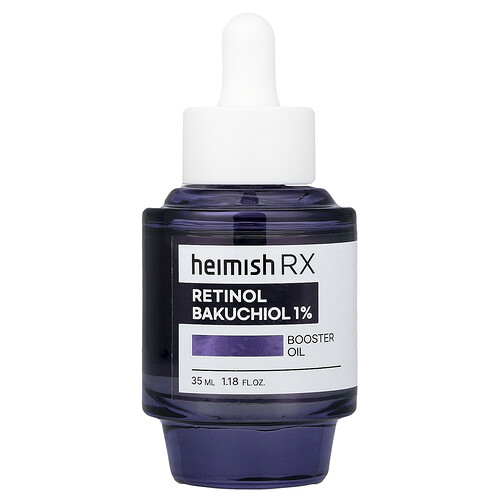 Heimish, RX, Retinol Bakuchiol 1% Booster Oil, Retinol-Bakuchiol-1%-Booster-Öl, 35 ml (1,18 fl. oz.)