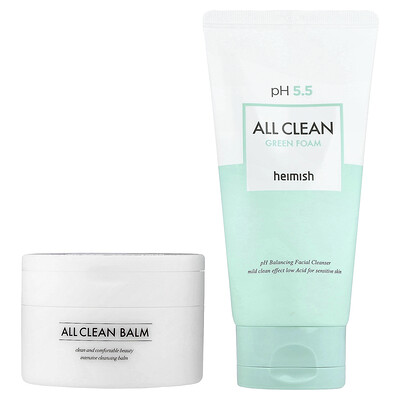 Product Image for Heimish, iHerb Exclusive, All Clean Ritual, Balm & Foam Set, 2 Piece Set