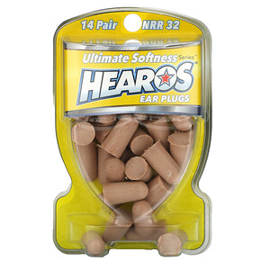 Отзывы о Хирос, Ear Plugs, NRR 32, 14 Pairs