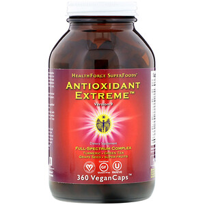 Отзывы о ХэлсФорс Нутришналс, Antioxidant Extreme, Version 9, 360 VeganCaps