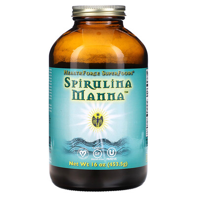 

HealthForce Superfoods Spirulina Manna, 453,5 г (16 унций)