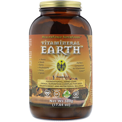 

Vitamineral Earth, питательный комплекс, 500 г (17,64 унции)