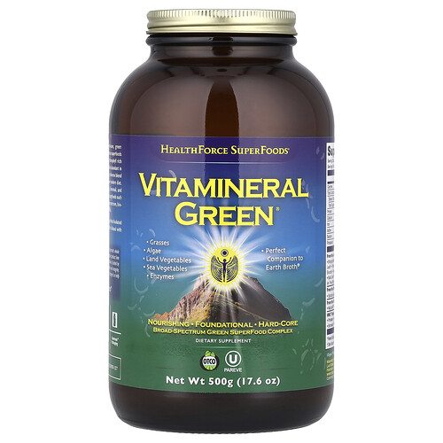 Healthforce Superfoods Vitamineral Green®, 17.6 oz (500 g)