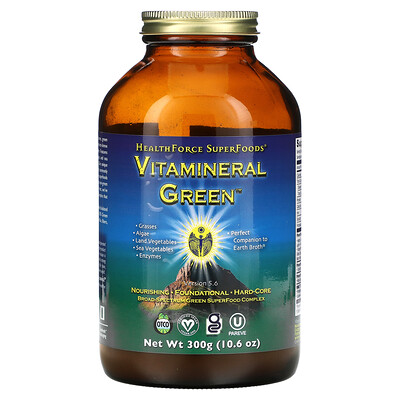 

HealthForce Superfoods Vitamineral Green Version 5.6 10.6 oz (300 g)