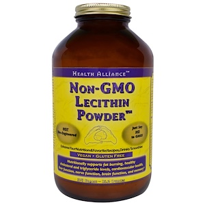 Отзывы о ХэлсФорс Нутришналс, Non-GMO Lecithin Powder, 13.2 oz (375 g)