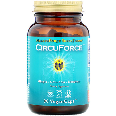 HealthForce Superfoods CircuForce, 90 Vegan Caps