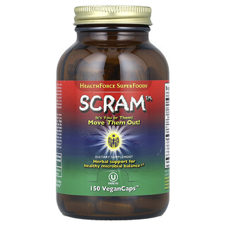 HealthForce Superfoods, Scram™, 150 veganska kapslar