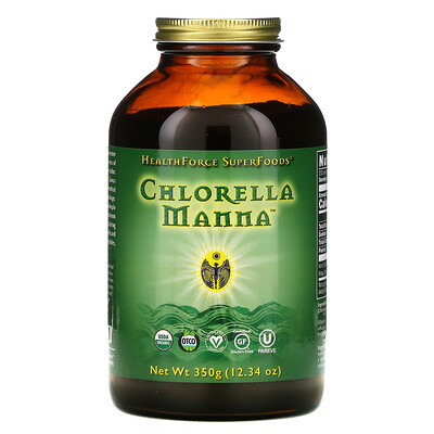 HealthForce Superfoods Chlorella Manna, 12.34 oz (350 g)