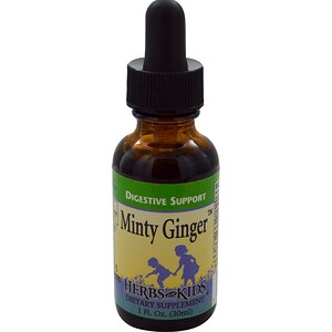 Отзывы о Хербс фо кидс, Minty Ginger, 1 fl oz (30 ml)