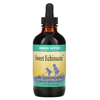 Herbs for Kids, Sweet Echinacea 紫松果菊口服液，4 液量盎司（120 毫升）