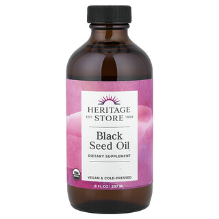 Heritage Store, Black Seed Oil, 8 fl oz (237 ml)