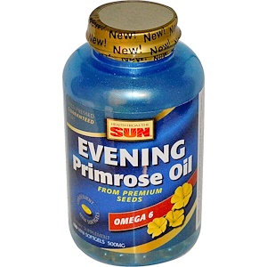 Отзывы о Хэлс фром де сан, Evening Primrose Oil, Omega-6, 500 mg, 180 Mini Softgels