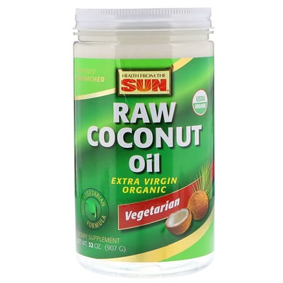 

Health From The Sun Raw Coconut Oil, 32 oz (907 g)