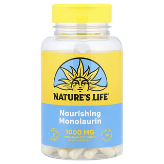 Nature's Life, Monolaurin Bergizi, 90 Kapsul (500 mg per Kapsul)