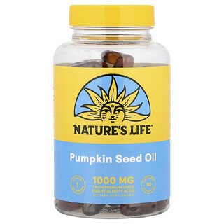 Nature's Life, Pumpkin Seed Oil, 1,000 mg, 90 Softgels