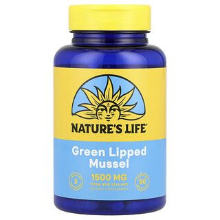 Nature's Life, Kerang Hijau, 90 Kapsul (500 mg per Kapsul)