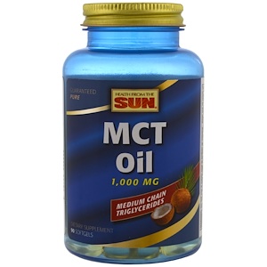 Отзывы о Хэлс фром де сан, MCT Oil, 1,000 mg, 90 Softgels
