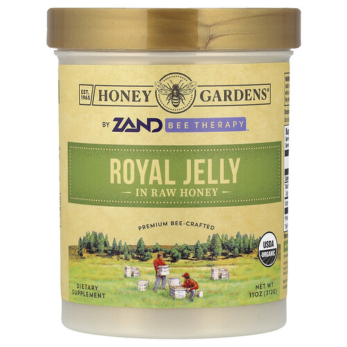Zand Royal Jelly, In Raw Honey, 11 oz (312 g)