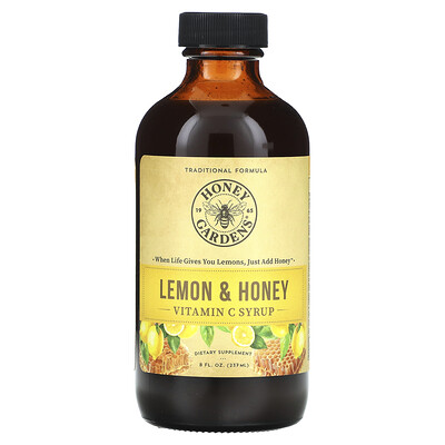Honey Gardens Vitamin C Syrup with Lemon & Honey