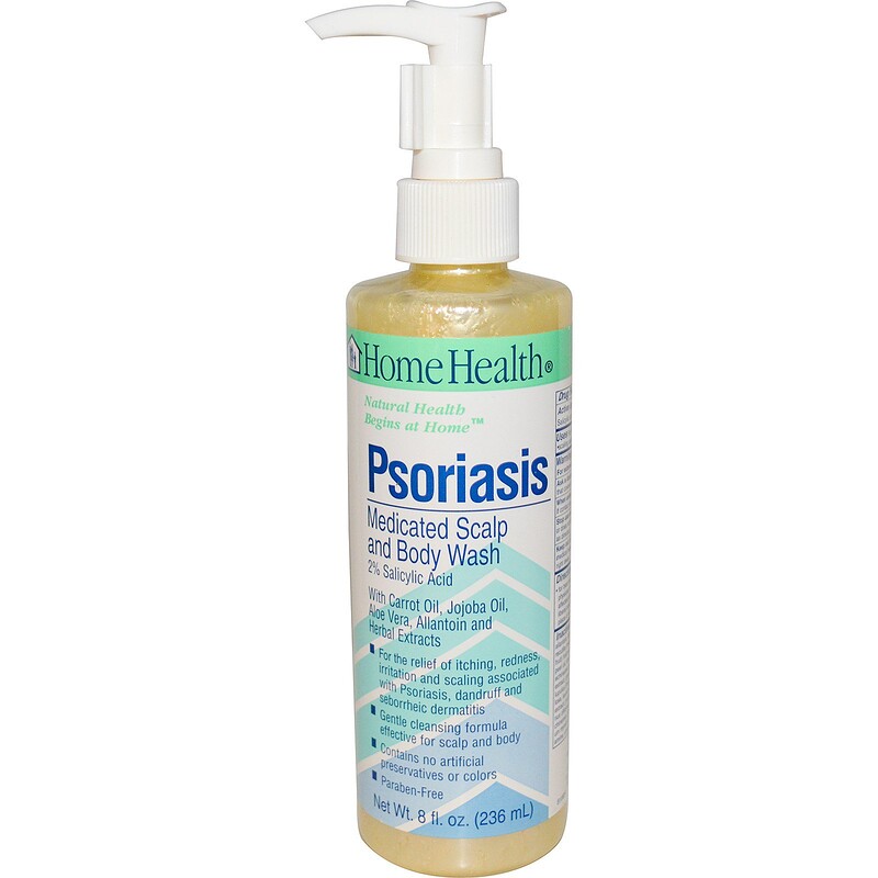 Home Health, Psoriasis, traitement du cuir chevelu et du corps, 236 ml (8 oz) iHerb