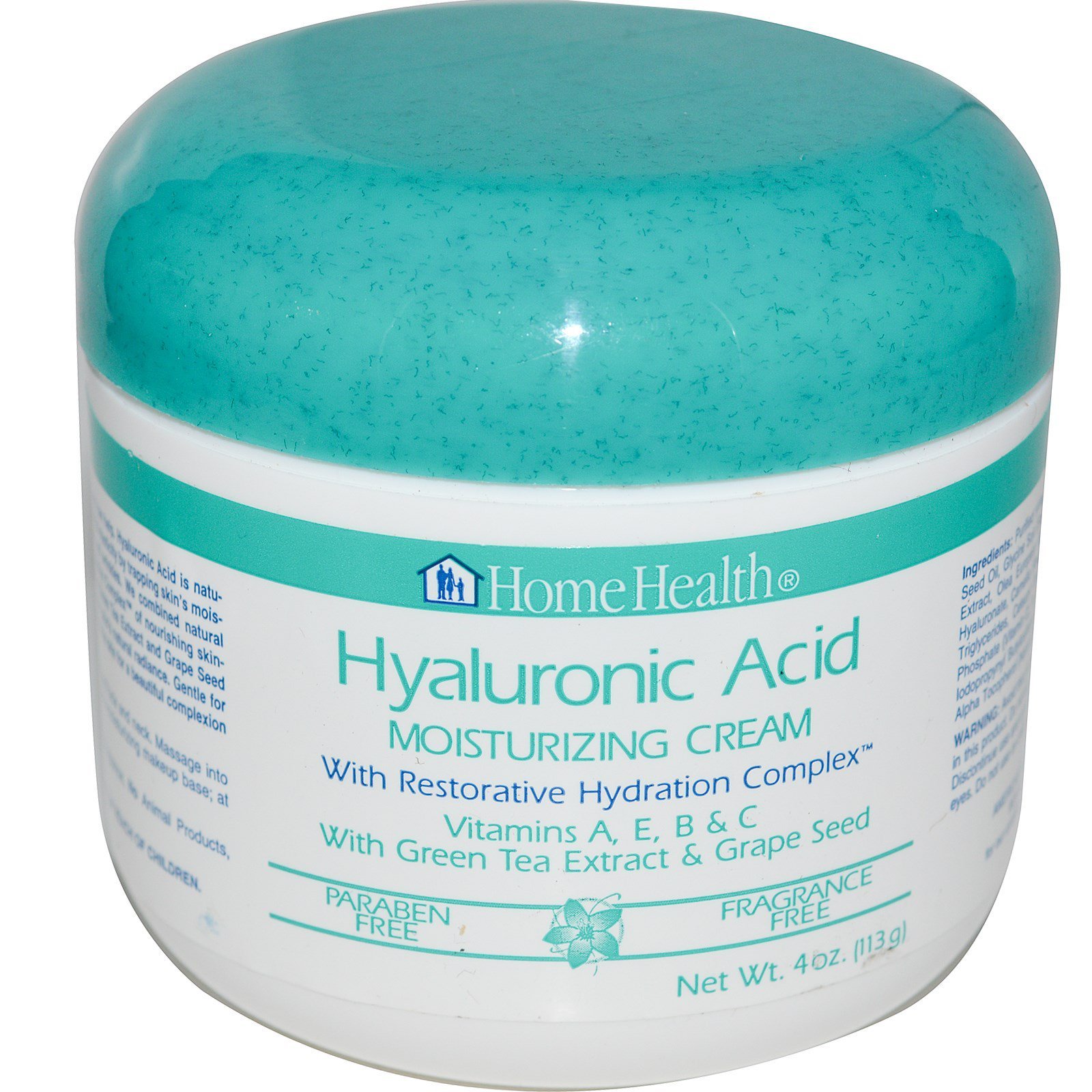 Home Health, Hyaluronic Acid, Moisturizing Cream with Restorative