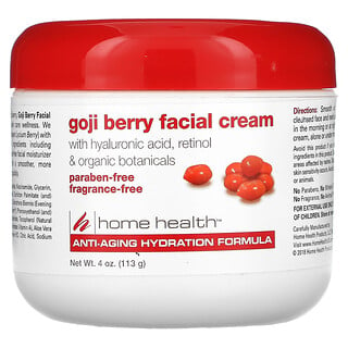 Home Health, Crema facial de baya goji, 4 oz (113 g)