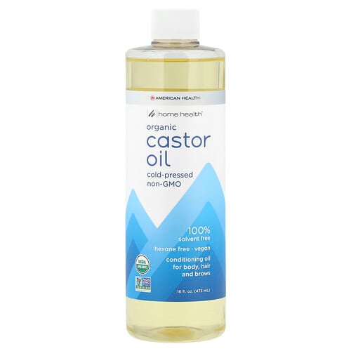 Home Health Organic Castor Oil, 16 fl oz (473 ml)