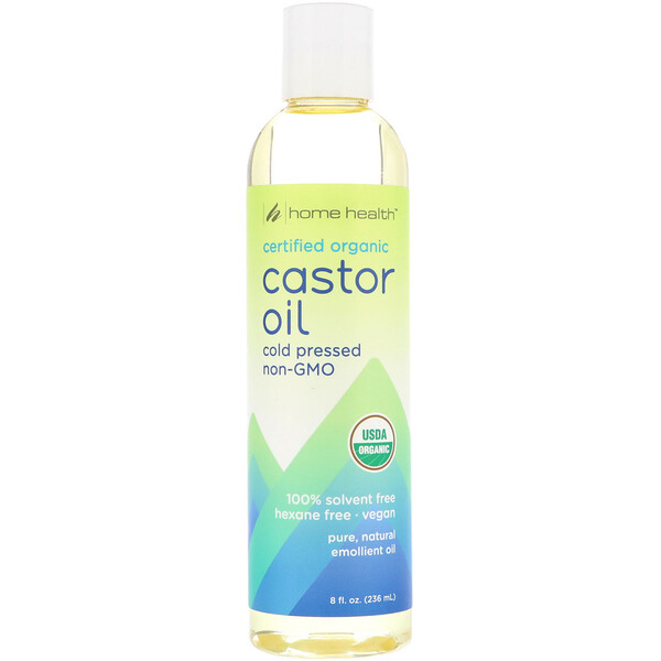 Home Health, Organic Castor Oil, 8 fl oz (236 ml) - iHerb