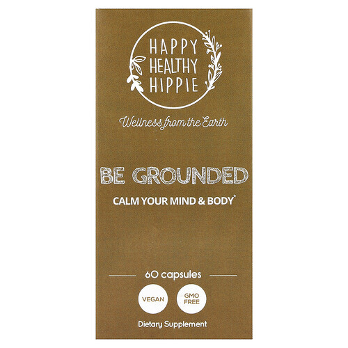 Happy Healthy Hippie Be Grounded, 60 Capsules