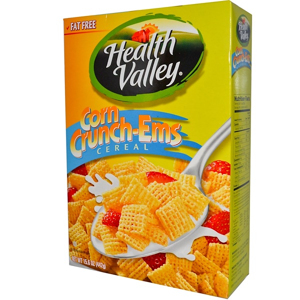Health Valley, Corn Crunch-Ems Cereal, 15.6 oz (442 g) (Discontinued Item) 
