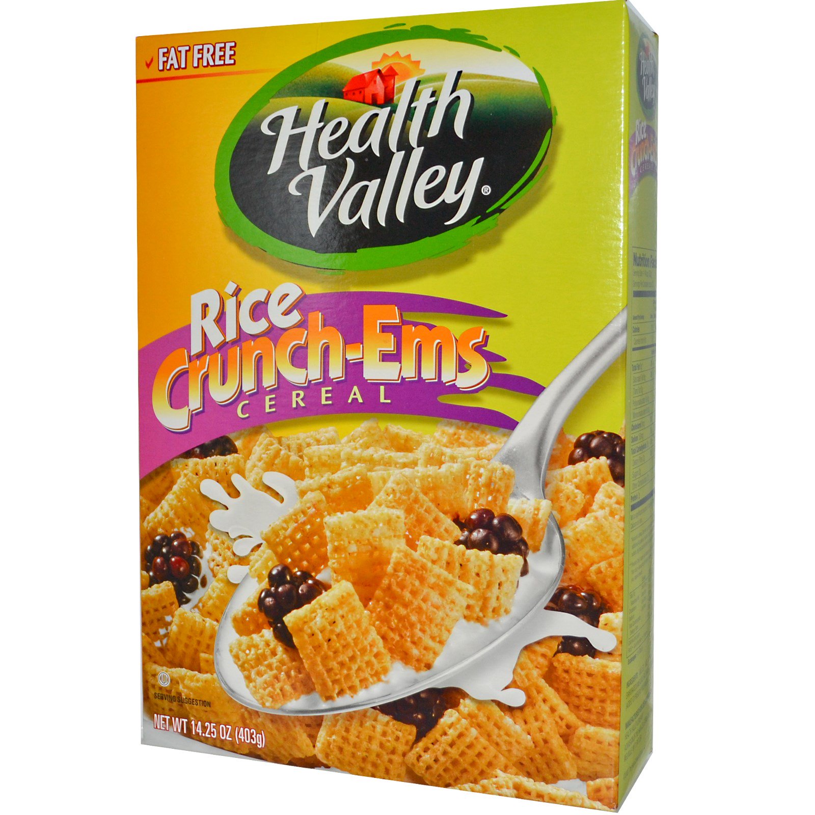 Health Valley, Rice CrunchEms Cereal, 14.25 oz (403 g)