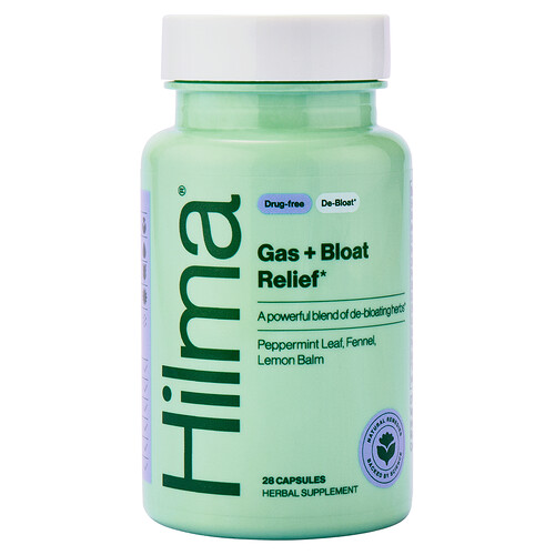 Hilma, Linderung von Gas + Blähungen, 28 Kapseln