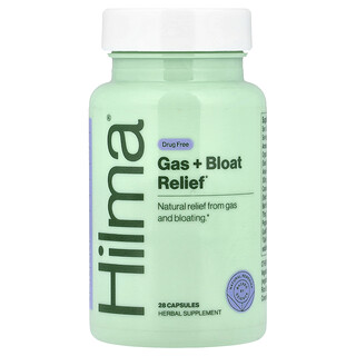 Hilma, Gas + Bloat Relief, 28 Capsules
