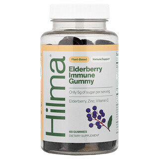Hilma, Elderberry Immune Gummy, 60 Gummies