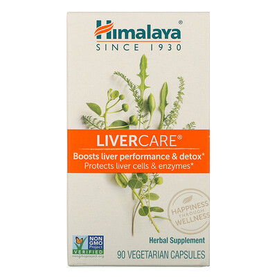 Himalaya LiverCare, 90 вегетарианских капсул
