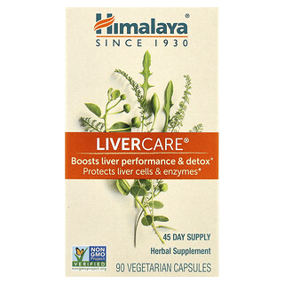 Himalaya, 肝臟護理，90粒素食膠囊